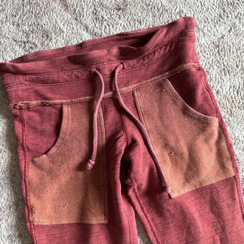 Free People Movement Mid Rise Kyoto Leggings Orange XS - Picture 2 of 5